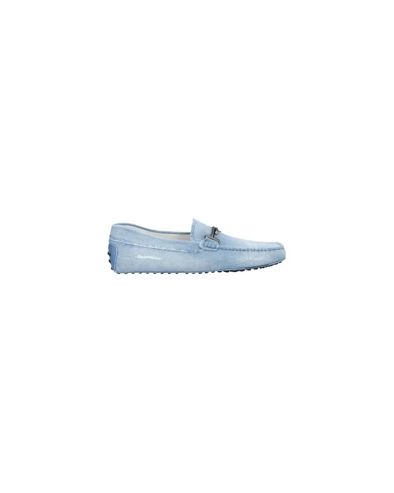 TOD'S SCHUHE - Mokassinsauf YOOX.COM Azurblau