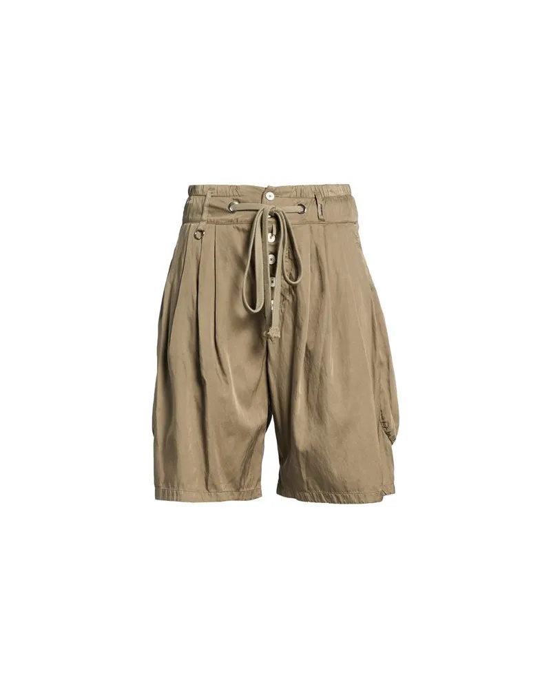 HIGH USE SCANTY   - HOSEN & RÖCKE - Shorts & Bermudashortsauf YOOX.COM Khaki