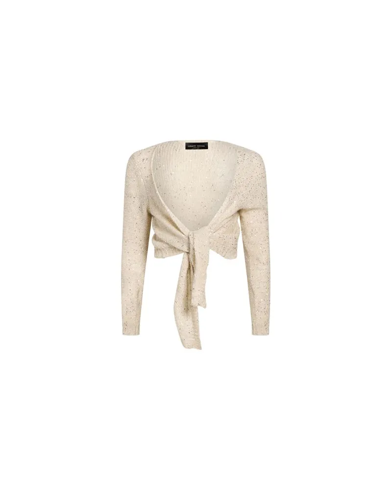 Roberto Collina STRICKWAREN - Wickelpulloverauf YOOX.COM Elfenbein