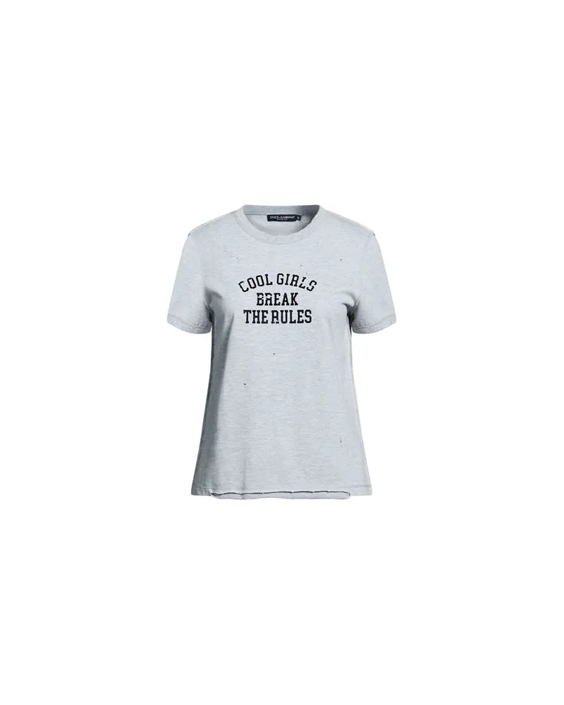 Dolce & Gabbana TOPS - T-shirtsauf YOOX.COM Grau