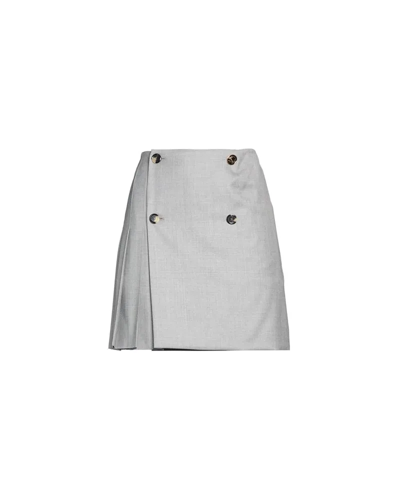 Moschino HOSEN & RÖCKE - Miniröckeauf YOOX.COM Grau