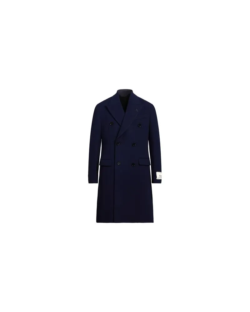 PAOLONI JACKEN & MÄNTEL - Mäntelauf YOOX.COM Marineblau