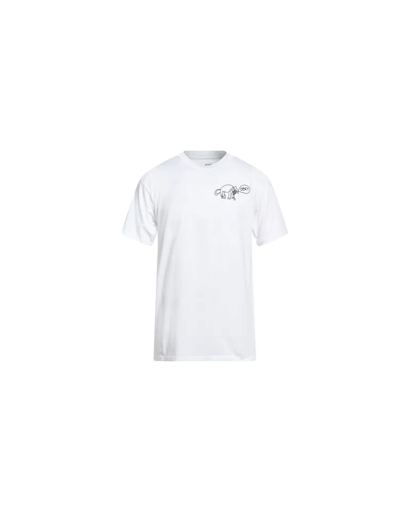 Obey TOPS - T-shirtsauf YOOX.COM Weiß