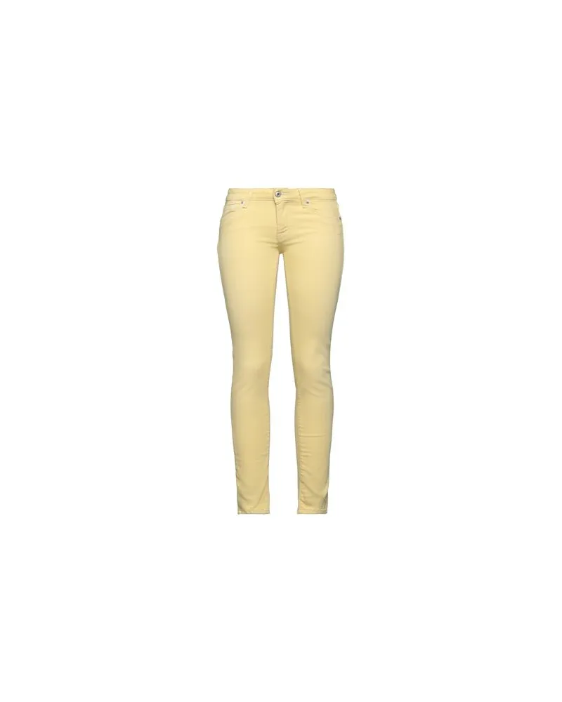 Roy Roger's HOSEN & RÖCKE - Jeanshosenauf YOOX.COM Gelb