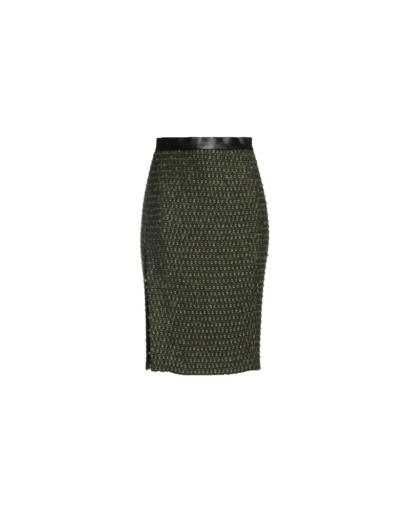 Dsquared2 HOSEN & RÖCKE - Midi-Röckeauf YOOX.COM Militärgrün