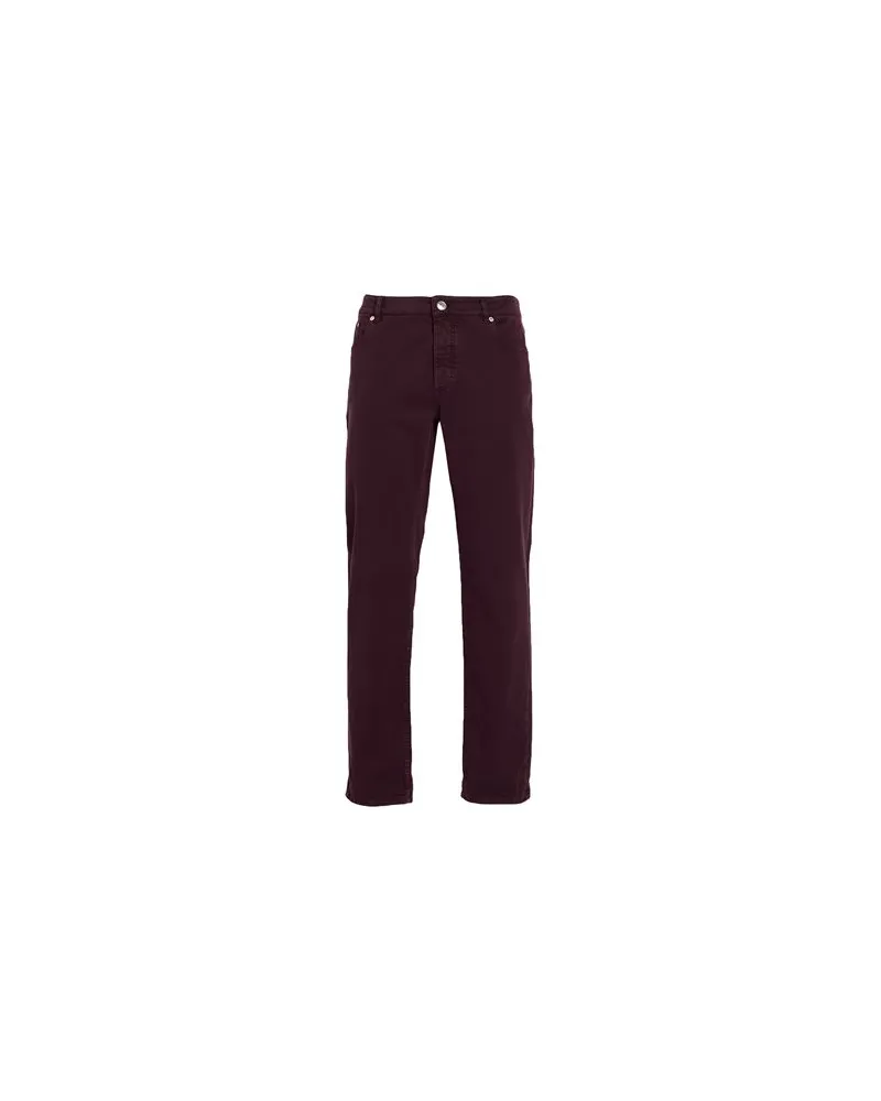 Brunello Cucinelli HOSEN & RÖCKE - Hosenauf YOOX.COM Pflaume
