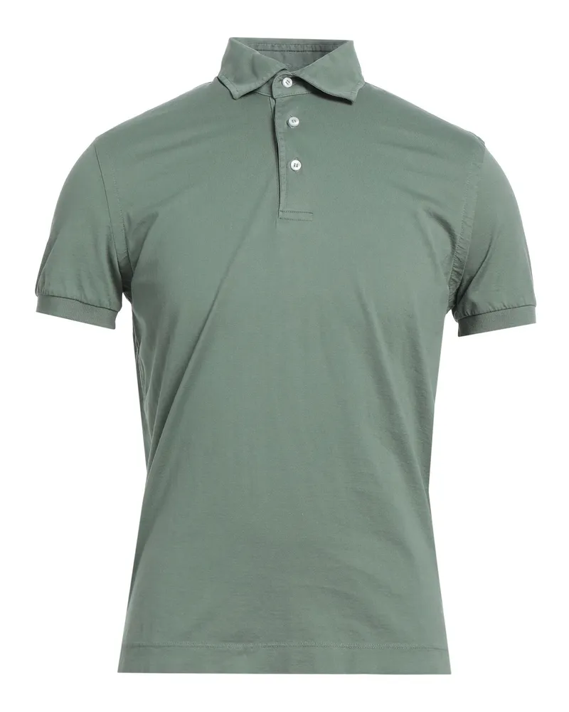 Della Ciana Poloshirt Militärgrün