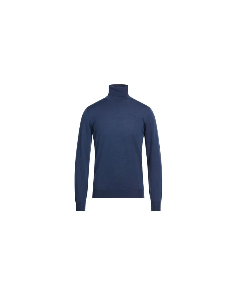 Filippo de Laurentiis STRICKWAREN - Rollkragenpulloverauf YOOX.COM Marineblau