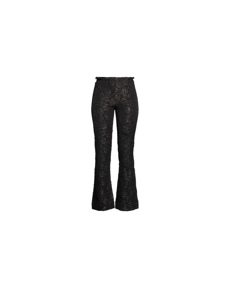 Ganni HOSEN & RÖCKE - Hosenauf YOOX.COM Schwarz