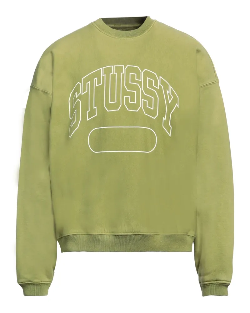 Stüssy Sweatshirt Militärgrün