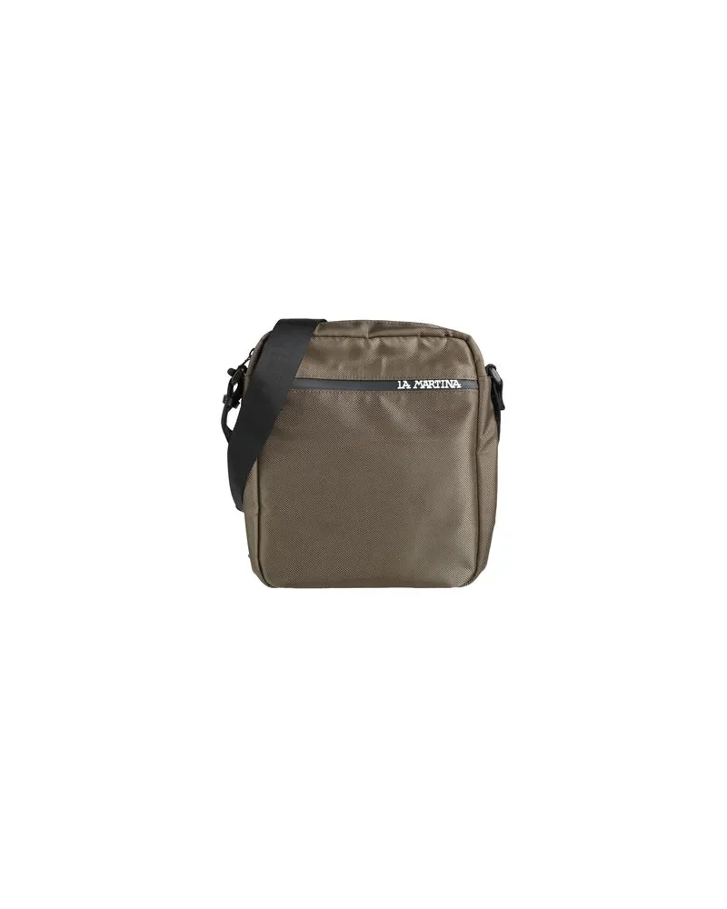 La Martina TASCHEN - Umhängetascheauf YOOX.COM Militärgrün