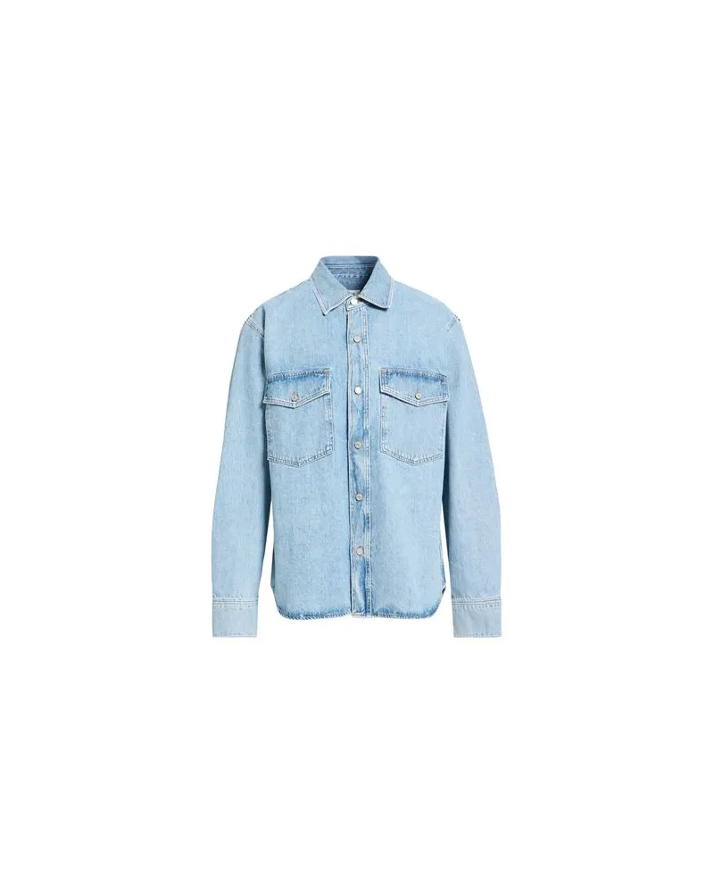 AGOLDE TOPS - Jeanshemdenauf YOOX.COM Blau