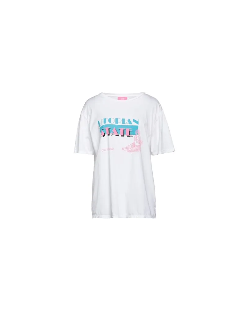 One Teaspoon TOPS - T-shirtsauf YOOX.COM Weiß