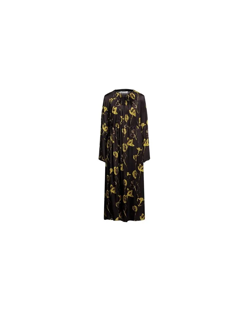 Liviana Conti KLEIDER - Midi-Kleiderauf YOOX.COM Gelb