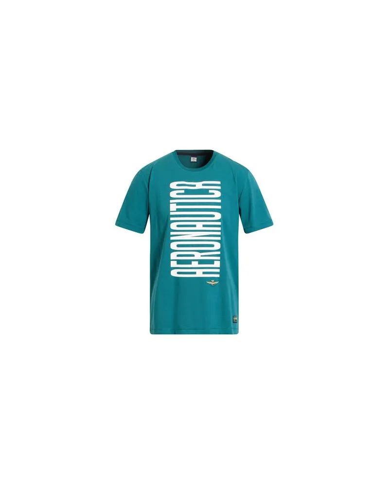 Aeronautica Militare TOPS - T-shirtsauf YOOX.COM Aquamarin