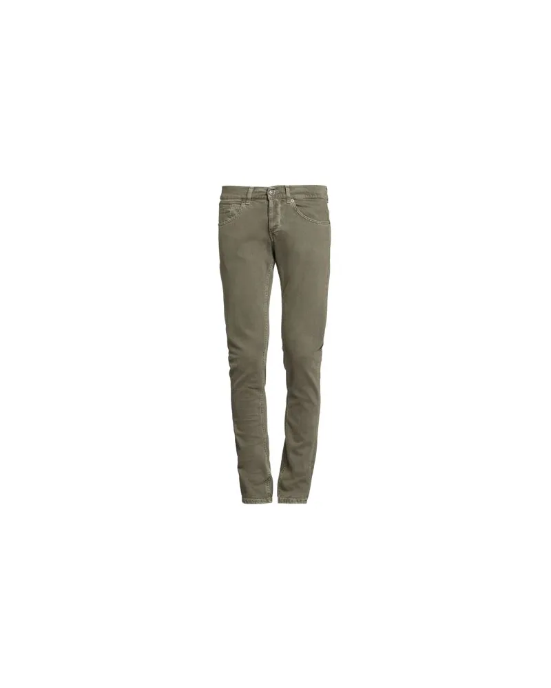 Dondup HOSEN & RÖCKE - Jeanshosenauf YOOX.COM Salbeigrün