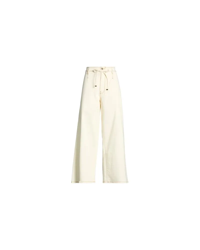 Etro HOSEN & RÖCKE - Jeanshosenauf YOOX.COM Cremeweiß