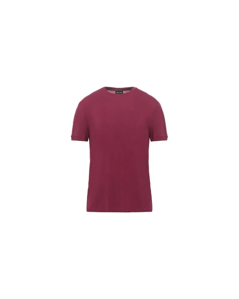 Giorgio Armani TOPS - T-shirtsauf YOOX.COM Ziegelrot