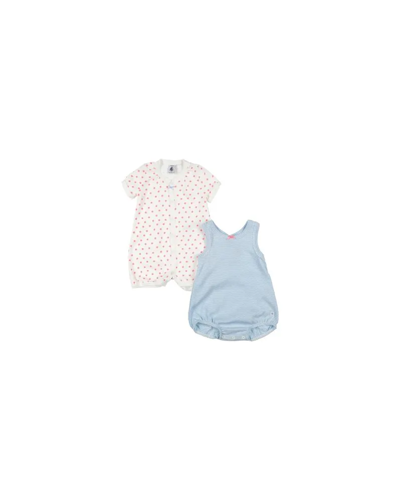 Petit Bateau NEUGEBORENE - Strampelanzügeauf YOOX.COM Himmelblau