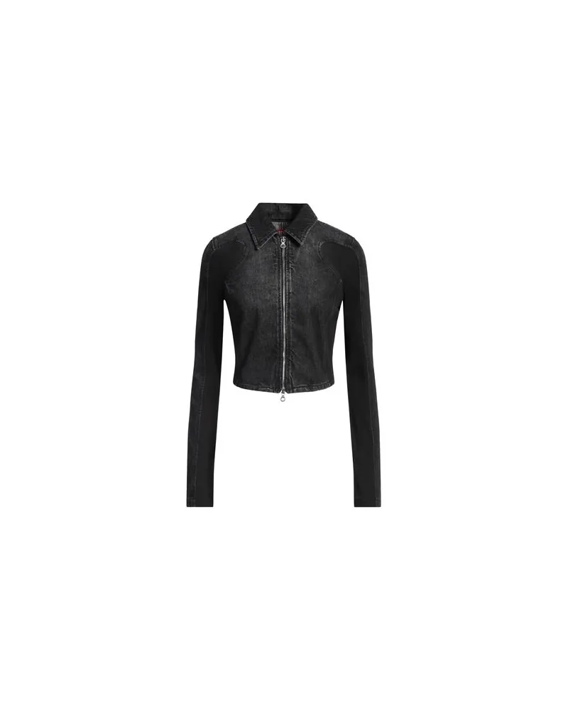 Diesel JACKEN & MÄNTEL - Jeansjacken/Mäntelauf YOOX.COM Schwarz