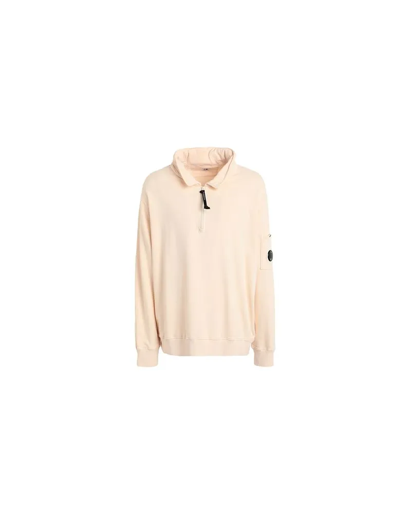 C.P. Company TOPS - Sweatshirtsauf YOOX.COM Cremeweiß