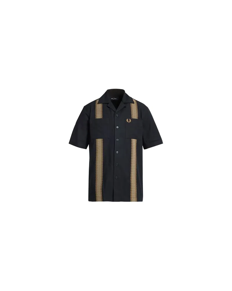 Fred Perry TOPS - Hemdenauf YOOX.COM Schwarz