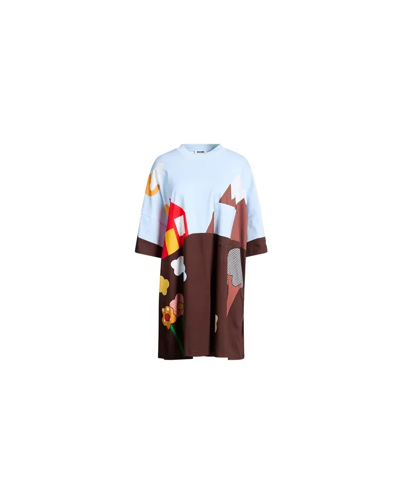 Moschino KLEIDER - Mini-Kleiderauf YOOX.COM Schokobraun