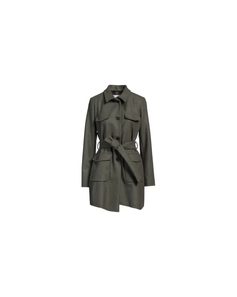 Bazar Deluxe JACKEN & MÄNTEL - Mäntelauf YOOX.COM Militärgrün