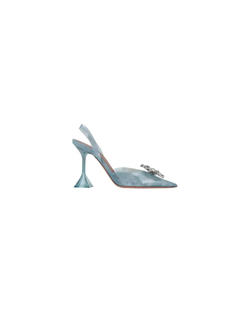 Amina Muaddi SCHUHE - Pumpsauf YOOX.COM Himmelblau