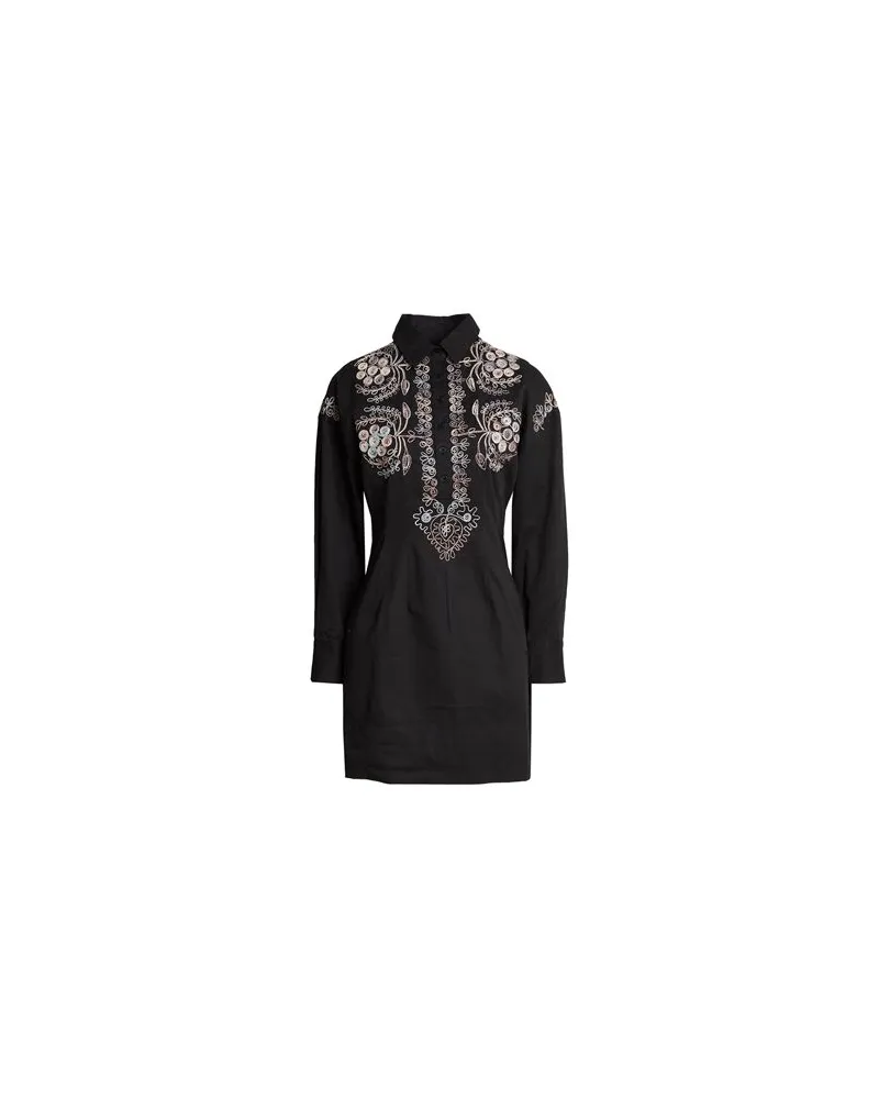 Antik Batik KLEIDER - Mini-Kleiderauf YOOX.COM Schwarz