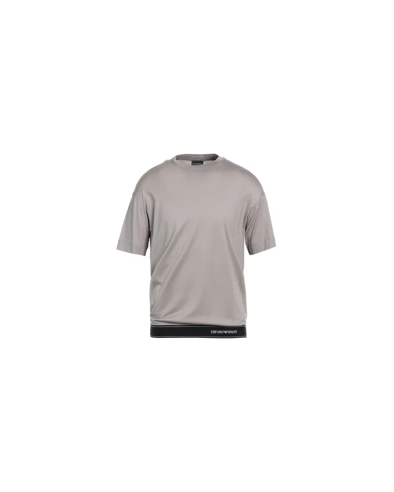 Emporio Armani TOPS - T-shirtsauf YOOX.COM Hellgrau