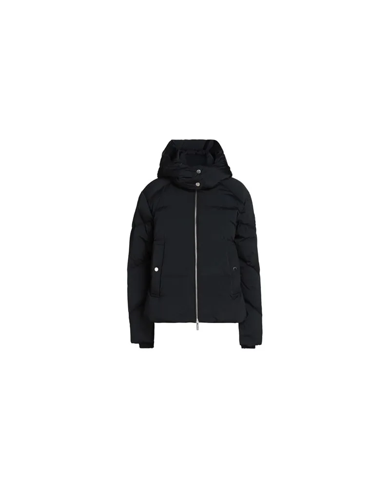 Woolrich ALSEA SHORT DOWN PUFFER JACKET  - JACKEN & MÄNTEL - Pufferjacken & Daunenjackenauf YOOX.COM Schwarz