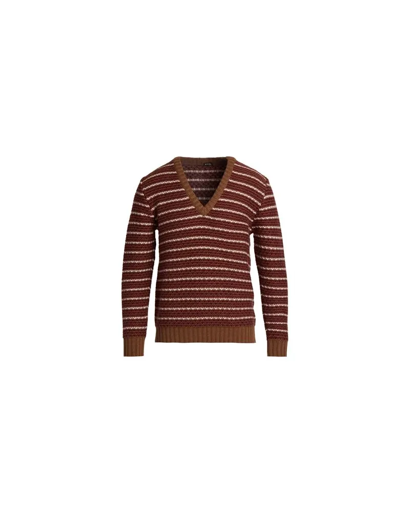 Kiton STRICKWAREN - Pulloverauf YOOX.COM Braun