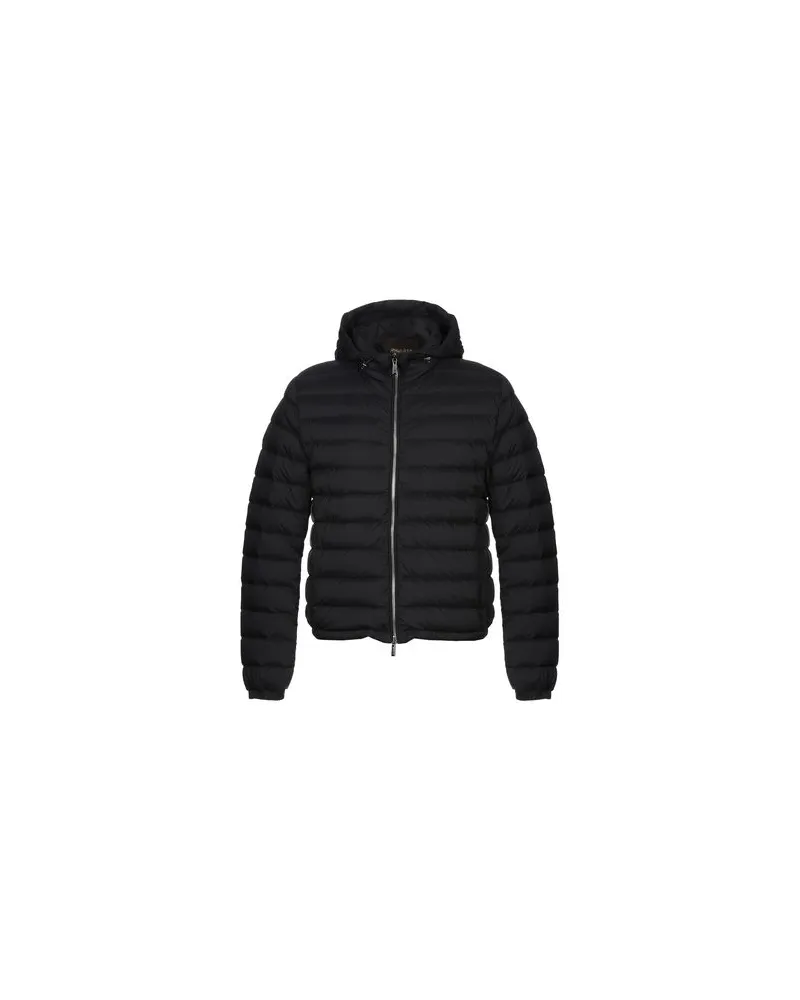 MOORER JACKEN & MÄNTEL - Pufferjacken & Daunenjackenauf YOOX.COM Schwarz