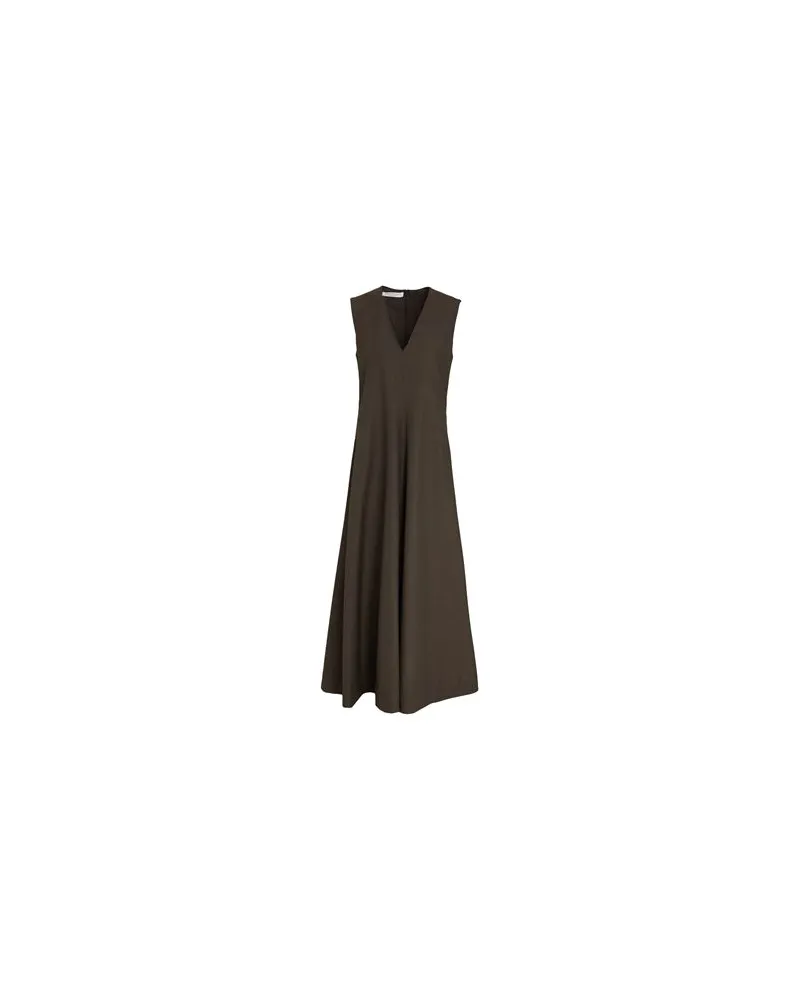 Philosophy Di Lorenzo Serafini KLEIDER - Maxi-Kleiderauf YOOX.COM Dunkelbraun
