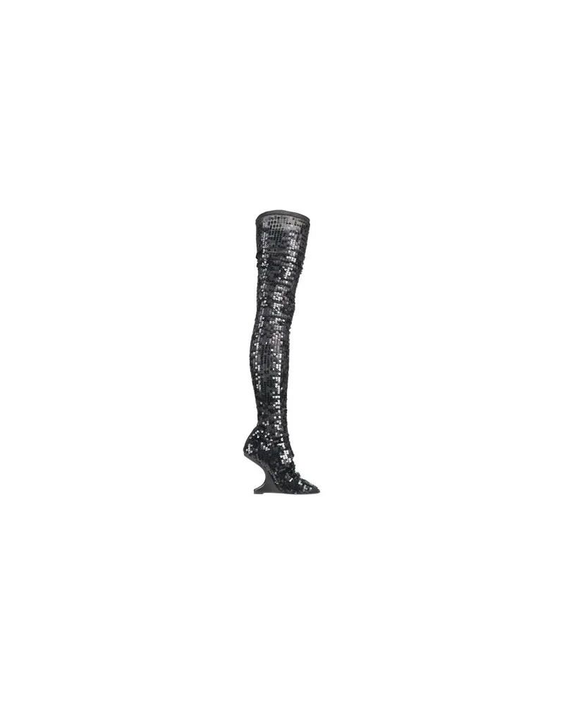 Rick Owens SCHUHE - Stiefelauf YOOX.COM Schwarz