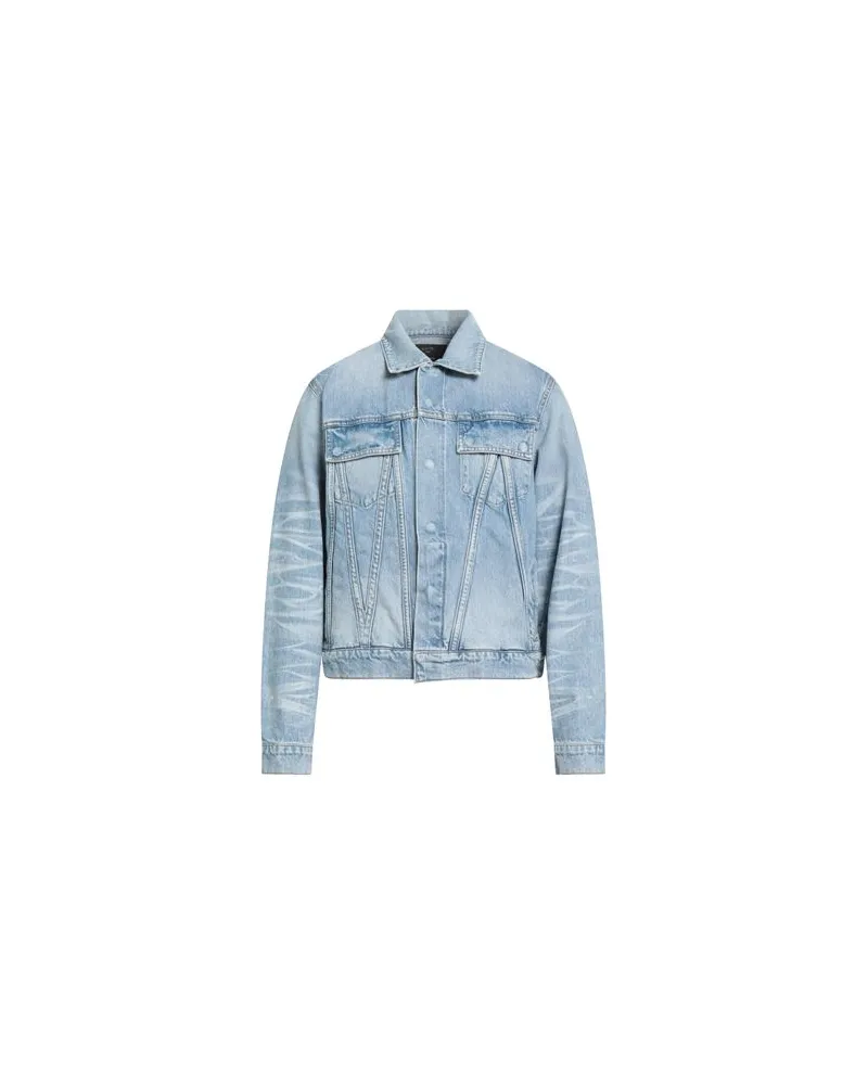 Amiri JACKEN & MÄNTEL - Jeansjacken/Mäntelauf YOOX.COM Blau