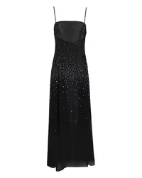 Topshop Maxi-Kleid Schwarz