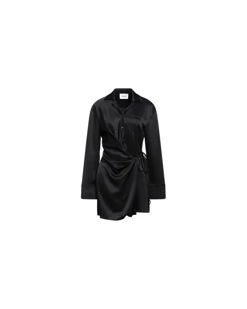 Nanushka KLEIDER - Mini-Kleiderauf YOOX.COM Schwarz
