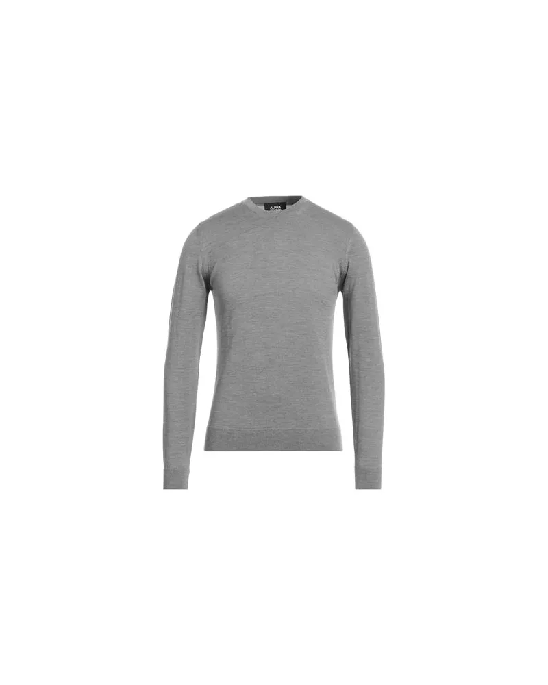 Alpha Studio STRICKWAREN - Pulloverauf YOOX.COM Hellgrau