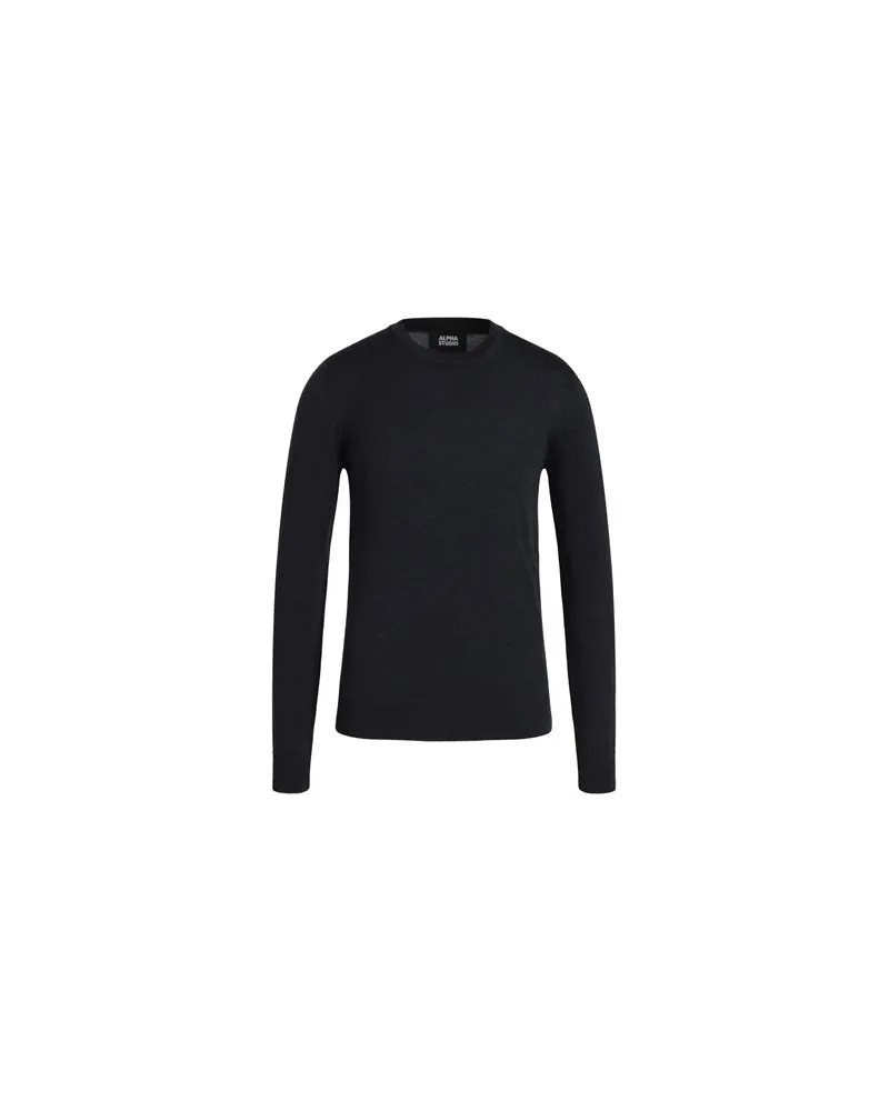 Alpha Studio STRICKWAREN - Pulloverauf YOOX.COM Grau