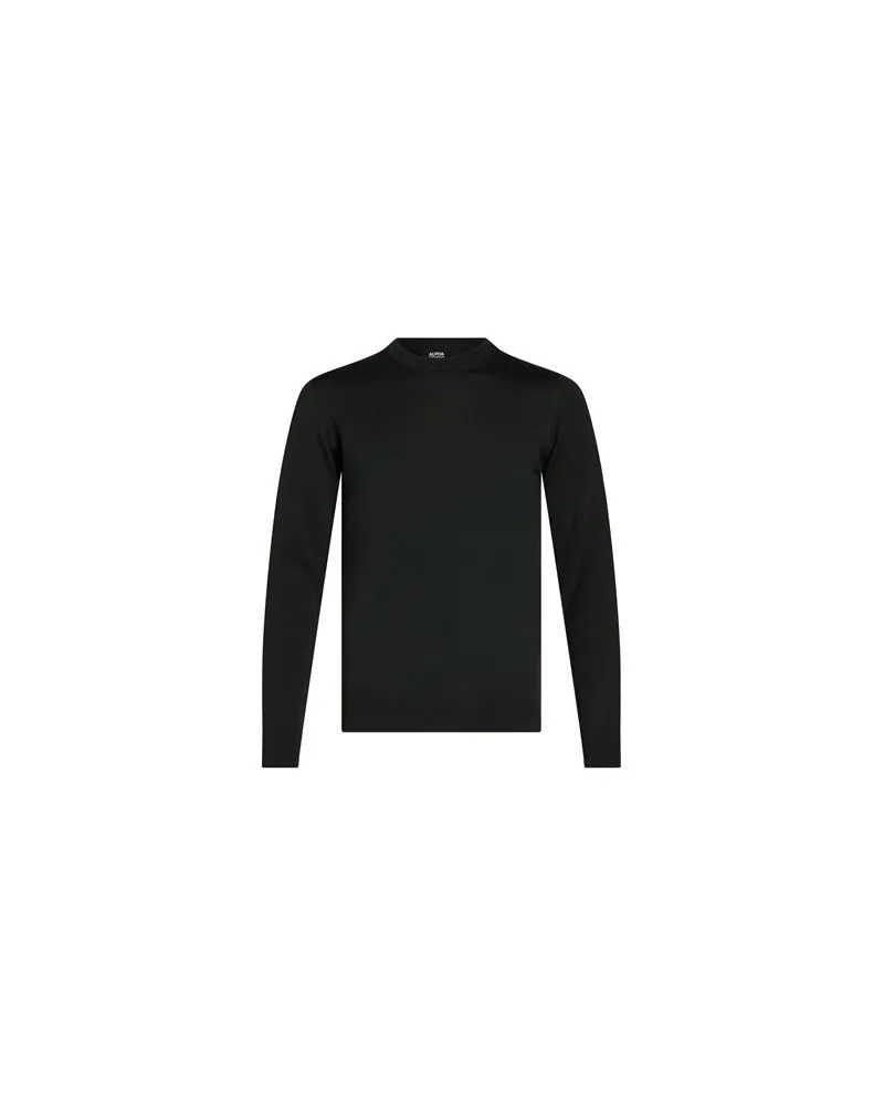 Alpha Studio STRICKWAREN - Pulloverauf YOOX.COM Dunkelgrün