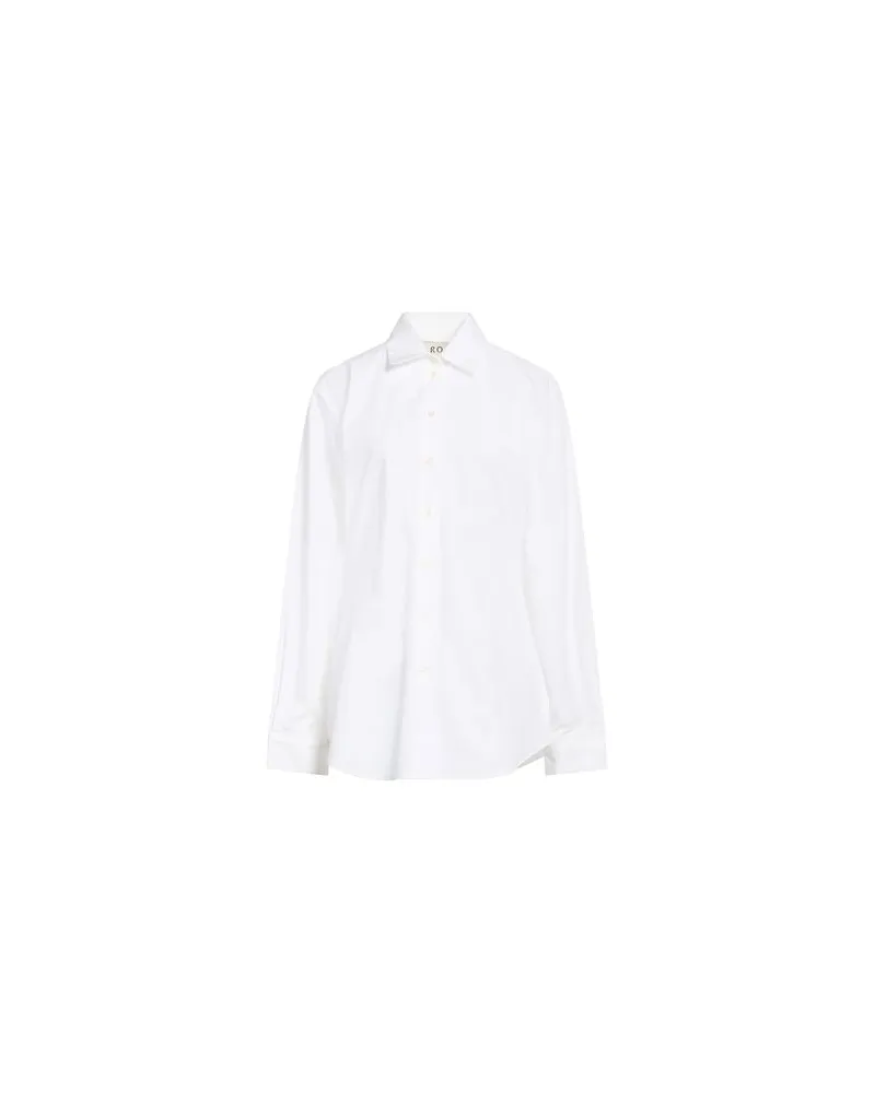 Róhe TOPS - Hemdenauf YOOX.COM Weiß
