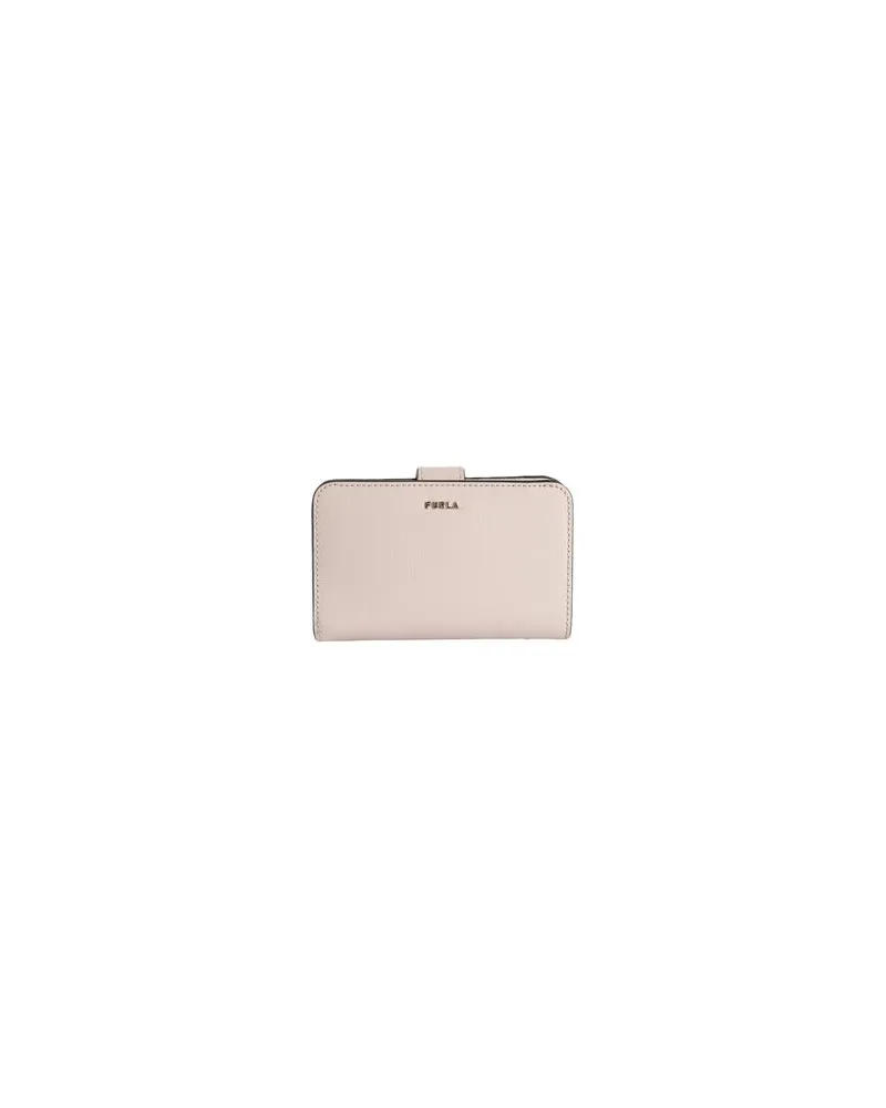 Furla BABYLON M COMPACT WALLET - Kleinlederwaren - Brieftaschenauf YOOX.COM Hellrosa
