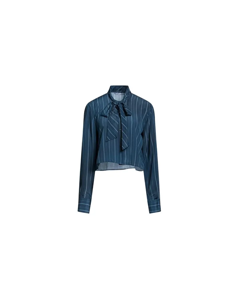 Ermanno Scervino TOPS - Hemdenauf YOOX.COM Marineblau