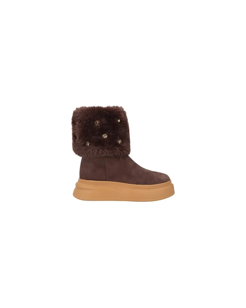 Tosca Blu STUDIO - SCHUHE - Stiefelettenauf YOOX.COM Dunkelbraun