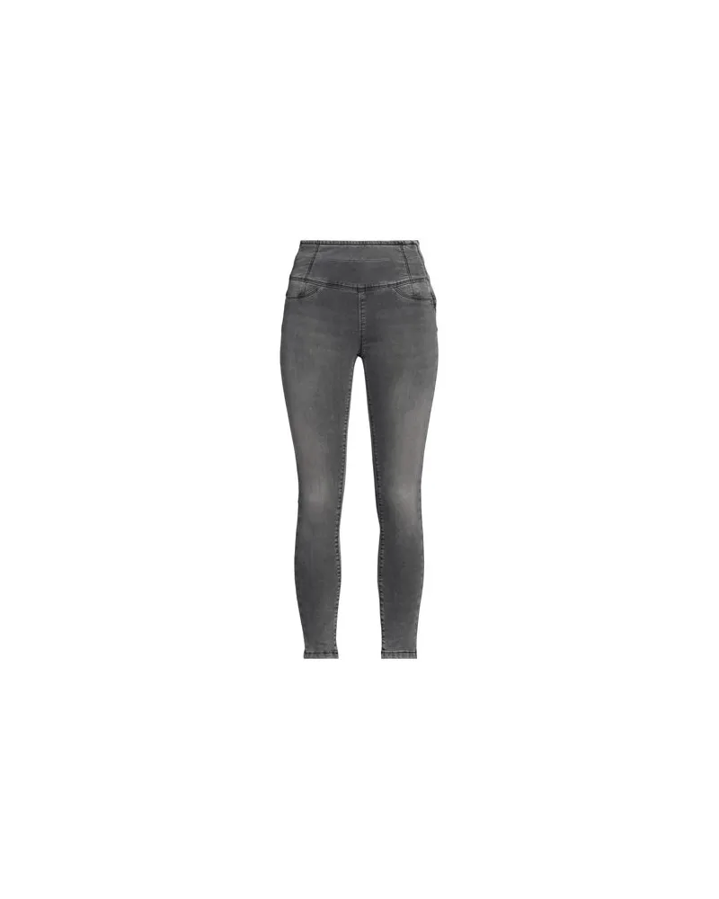 Patrizia Pepe HOSEN & RÖCKE - Jeanshosenauf YOOX.COM Grau