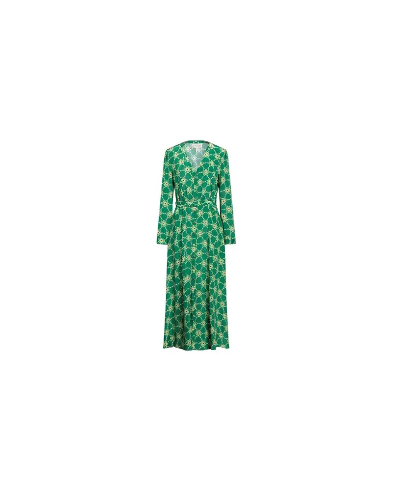 Saloni KLEIDER - Maxi-Kleiderauf YOOX.COM Grün