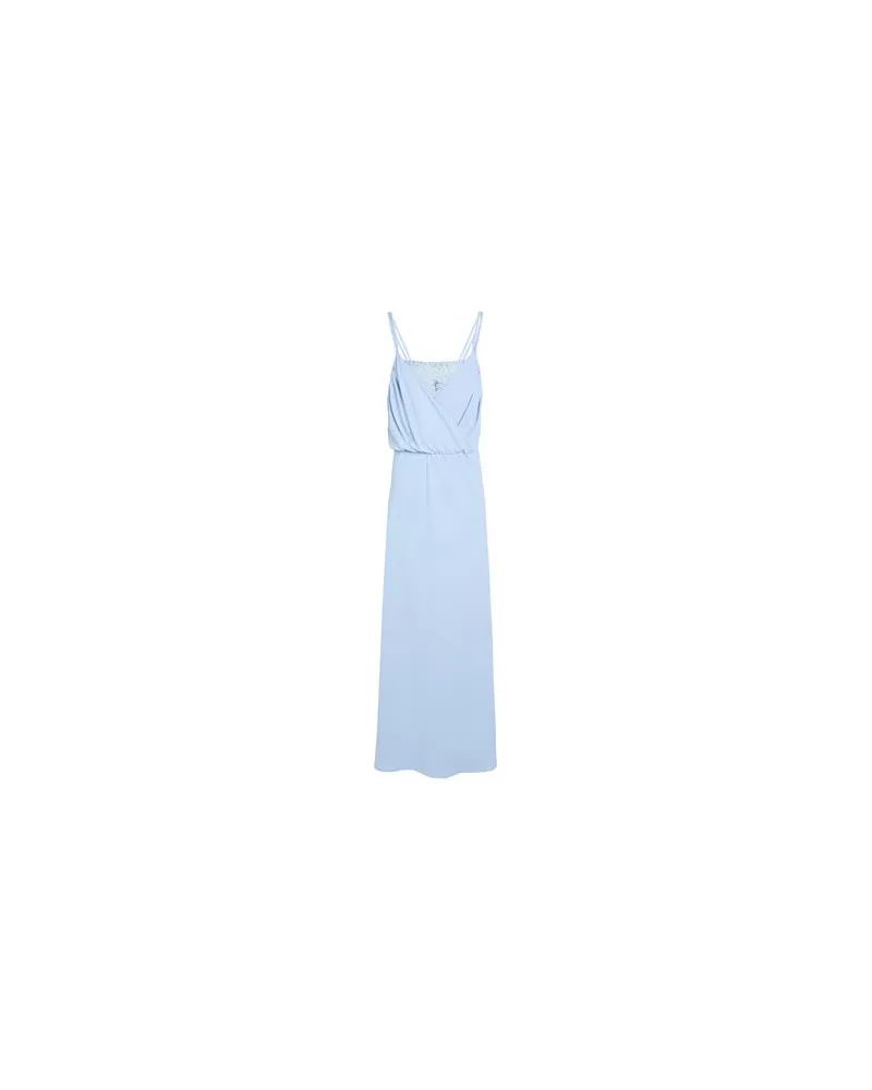 IMPERIAL KLEIDER - Maxi-Kleiderauf YOOX.COM Hellblau