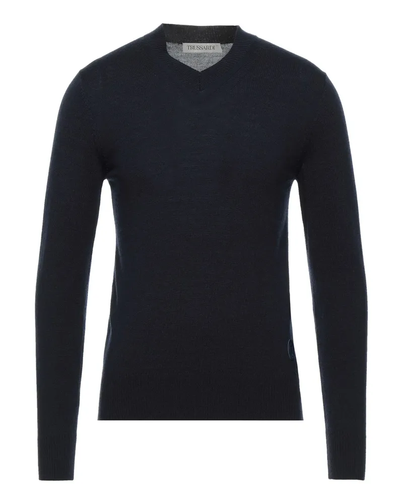 Trussardi Pullover Nachtblau